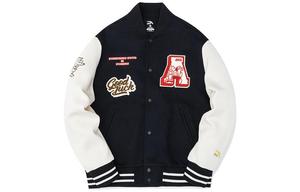 Бейсбольная куртка Life Collection унисекс черный Anta