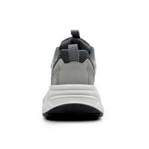 La Chapelle Женские серые низкие массивные кроссовки Anti-Slip Wear-Resistant