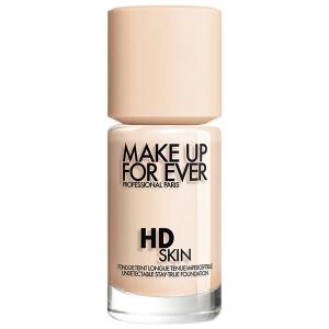 HD Skin Стойкая водостойкая натуральная матовая тональная основа MAKE UP FOR EVER, 1.01 oz/30 ml, 1N00 Alabaster