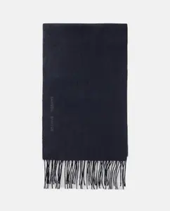 Шарф SAJOLLY Samsoe Samsoe, темно-синий