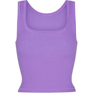Skims Топ-майка женская ULTRA VIOLET/Ultraviolet