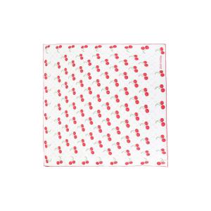 LOUIS VUITTON Квадратный платок Takashi Murakami Monogram Cherry, White