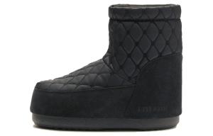 Ботинки женские Moon Boot Icon низкие стеганые, черный