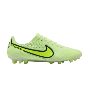 Бутсы Nike Tiempo Legend 9 Elite AG Pro 'Luminous Pack', зеленый