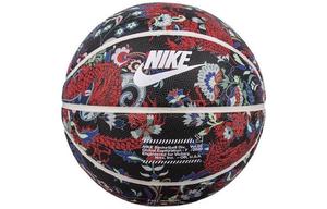 Nike Баскетбольный мяч PU черный размер 7 тренировочный унисекс