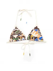 Треугольный бикини-топ Maroc Alemais, бежевый