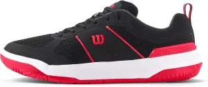 Мужские кроссовки для пиклбола Wilson Mens Pickle Pro, черный/красный/белый