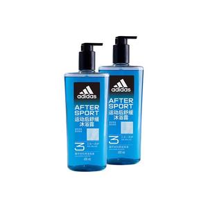 Спортивный успокаивающий 3-в-1 мужской гель для душа очищение и увлажнение 250мл/250мл*2/600мл/600мл*2 Adidas