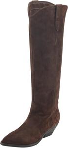 Женские высокие сапоги до колена Marc Fisher LTD, модель Ander, Dark Brown Suede 202