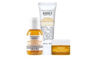 Набор пробников очищающего геля KEYANSHI с календулой Увлажняющий набор из трех/шести средств Kiehl'S, calendula cleansing gel set