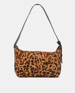 Мини-сумка с анималистичным принтом Хобо Stella Rittwagen, коричневый