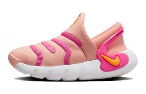 Nike Dynamo Go 2 EasyOn PS 'Arctic Orange University Gold' Футболка арктический апельсин, ледяной леденец розовый, белый, университетский золотой