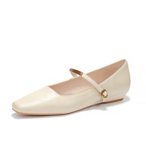 Bamiti Как по маслу Мэри Джейн туфли женские экрю, цвет Ecru