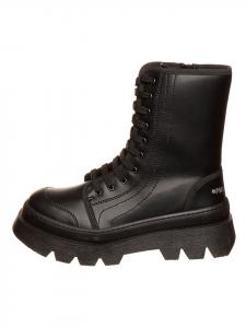 Primigi Кожаные сапоги "Берлин" черного цвета