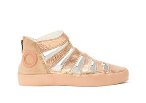 Ботильоны 3716 uma metal_wash Aro, розовый