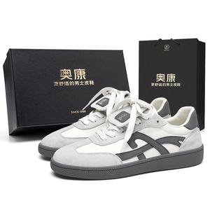 AOKANG Низкие немецкие армейские кроссовки мужские в коробке Campus White, цвет Campus White[Box Included]