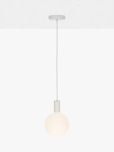 Потолочный светильник Alumina Single Pendant со сферической LED-лампой V tala, Chalk