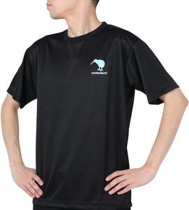 Футболка с коротким рукавом Canterbury Flex Cool Control, влагоотводящая, быстросохнущая, черный