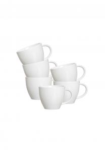 Набор кофейных чашек Ritzenhoff & Breker Melodie, 190 мл, 6 штук, белый