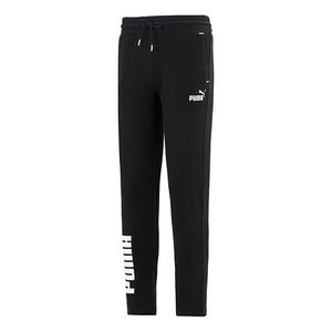 Брюки power colorblock pants 'black' Puma, черный