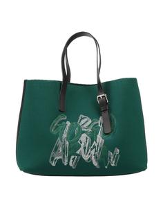 Сумка Giorgio Armani, изумрудно-зеленый