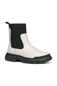 JUNETTE детские ботинки челси Geox, белый