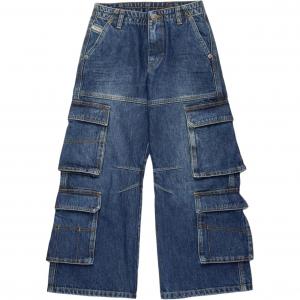 Детские карго-штаны DIESEL, синий