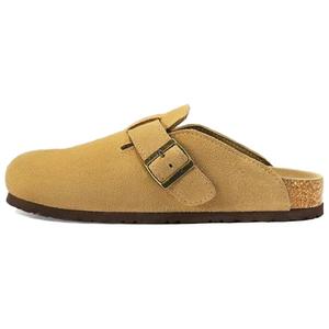 FOMOCE Скользоустойчивые закрытые тапочки унисекс цвета хаки, цвет Khaki