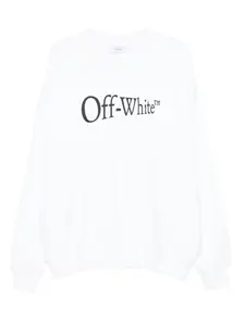 Свитшот с логотипом OFF-WHITE, белый