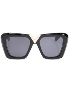 Солнцезащитные очки VLogo Signature VALENTINO GARAVANI EYEWEAR, черный