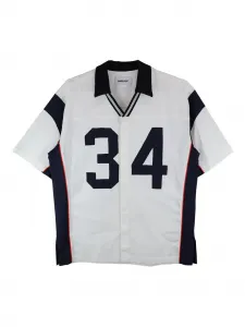 Рубашка Sports Number 34 с короткими рукавами AMBUSH, белый