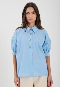 Блуза NORR MAE SS, Light Blue