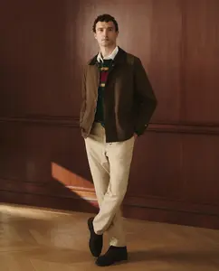 Куртка-ветровка из вощеного хлопка для мужчин Lloyd's, светло-коричневый