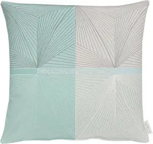 АПЭЛТ Чехол на подушку "Тобия", (1 шт.) APELT 46х46 см, серо-голубой