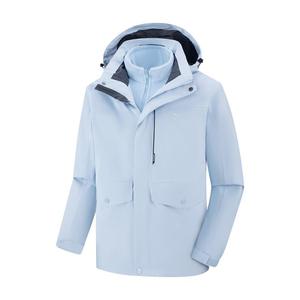 Mizuno Ветровка унисекс непромокаемая ветронепроницаемая дышащая износостойкая водоотталкивающая холодостойкая, Light Blue