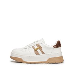 Обувь для скейтбординга Patch Shoes Height Increasing, устойчивая к истиранию, низкие, женские Staccato, Fallen Leaves коричневый