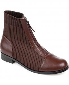 Женские трикотажные ботильоны Bexlie Journee Collection, коричневый