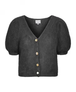 Черный кардиган с V-образным вырезом Americandreams, черный