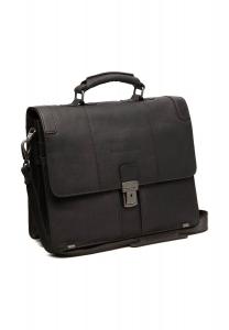 Кожаный портфель Stuttgart с отделением для ноутбука 38 см The Chesterfield Brand, черный