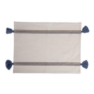 Коврик кухонный Yellowstone Kayce, белый / синий