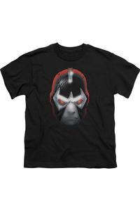 Футболка с коротким рукавом для детей с изображением Бэйна из Batman Gildan, черный