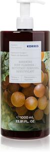 Освежающий гель для душа с ароматом винограда Санторини Korres, 1000 мл