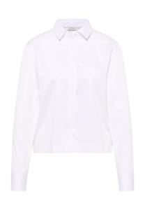 Атласная рубашка свободного покроя Eterna, белый