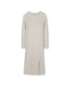 Длинный рукав платья для девочки Michael Kors, бежевый