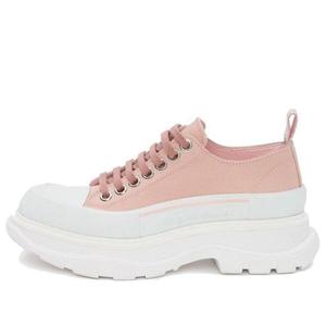 Кроссовки tread slick low lace up 'light pink white' Alexander Mcqueen, розовый