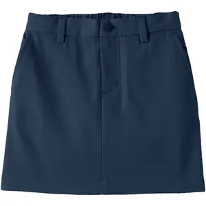 Девушки 2-16 лет, активная спортивная юбка-шорты с чиносами Lands' End, синий