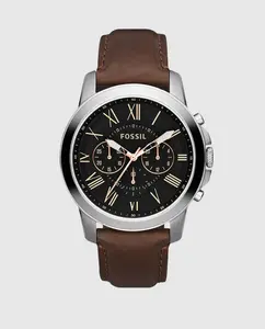 Fossil FS4813 Grant мужские часы, черный