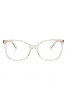 Очки в оправе 'кошачий глаз' Gucci, бежевый