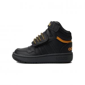 Кроссовки adidas Hoops 3.0   Mid I 'Black Preloved Yellow', черный