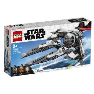 LEGO Star Wars, кубики TIE Interceptor Black Ace, 75242